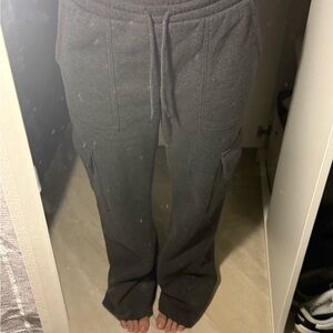 Ambiance Dark Gray Cargo Pants